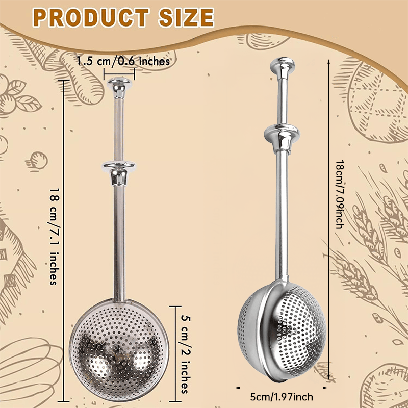 🔥Hot Sale 50%🔥Multifunctional Stainless Steel Powder Sifter (Offer)