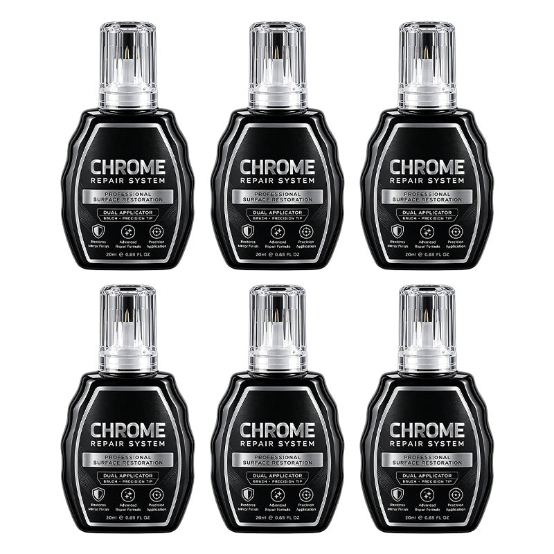 🚗 Chrome Restoration Set – Removes Oxidation & Restores High-Gloss Metallic Finish(offer)