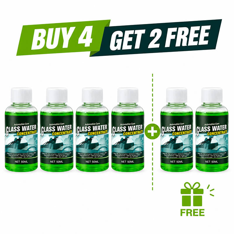 🥳2026 HOT SALE🥳💞50K+ SOLD! 💧✨ 50% OFF! Glass Concentrate – 10ml makes 1L, cuts bugs & grime, streak-free. 1 bottle = 50L.! 🚗💪