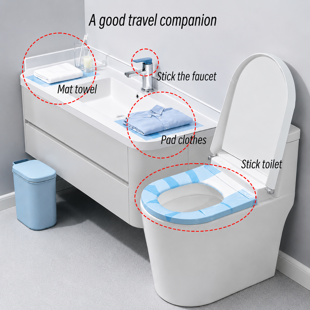 Utilo™  Germ-Free Traveler Tape✈️