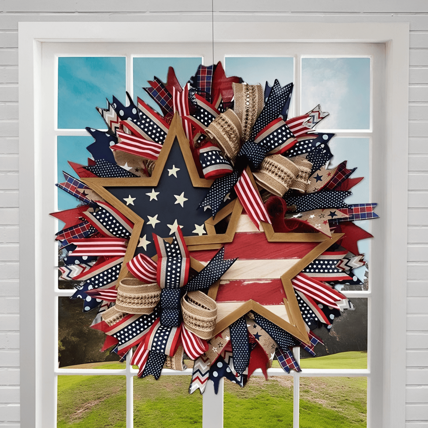 Utilo™ Sentinels of Honor: 250th Anniversary Hand-Tied Wreath (Offer)