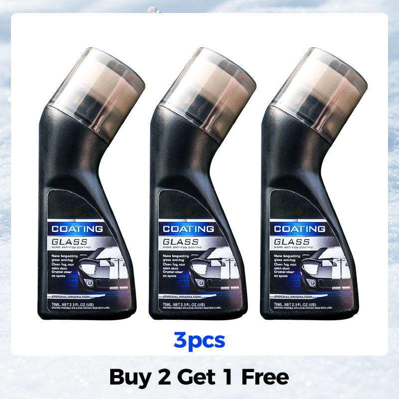 ❄️ Micromolecular Anti-Fog Coating Wiper – Keeps Your Windshield Clear & Fog-Free 🧽✨