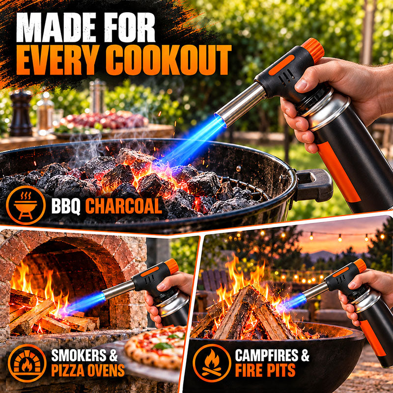 🔥LAST DAY SALE - 50% OFF🔥High-Power Culinary Torch – Steakhouse Sear at Home