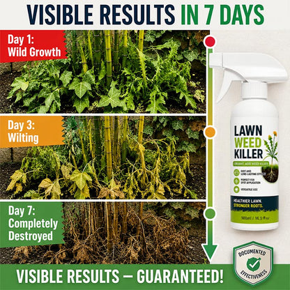 ⚡ [Easy and stress-free weeding in the garden] Herbicide for domestic use