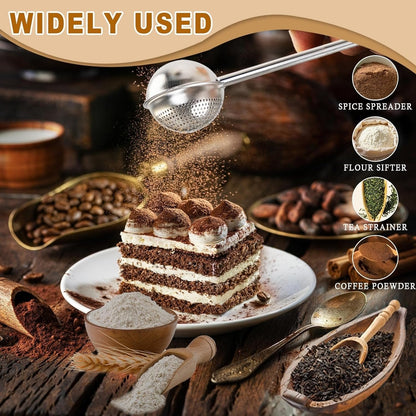 🔥Hot Sale 50%🔥Multifunctional Stainless Steel Powder Sifter (Offer)