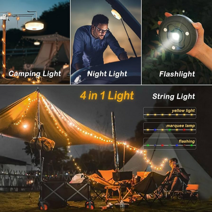 🥳 2026 HOT SALE 🥳 💕 50% OFF! Waterproof Portable Camping Light – Stay Bright During Camping, Power Outages & Outdoor Nights (Offer)