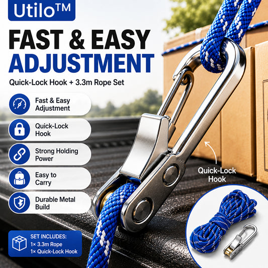 Utilo™ Multi-functional rope tensioner