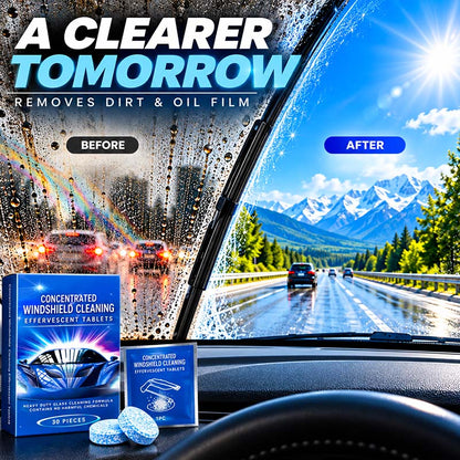 ⏳LAST DAY SALE ONLY $0.79!!🔥Car Windshield Cleaning Effervescent Tablets (offer)