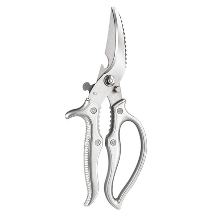 Utilo™ ✂️ 50% OFF NOW! 🔪 Heavy-Duty Multifunctional Kitchen Shears – 3Cr13 Stainless Steel, Ergonomic Grip & Safety Lock 🍗 (Offer)
