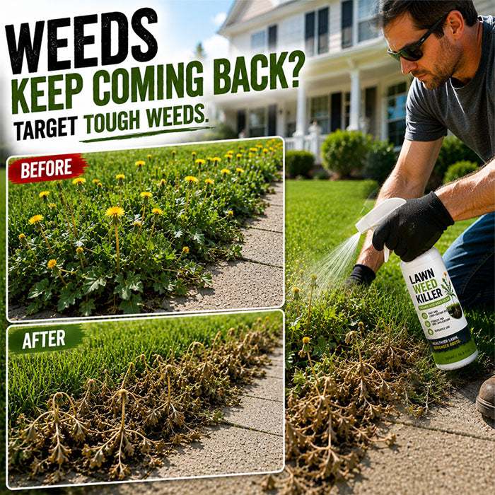 ⚡ [Easy and stress-free weeding in the garden] Herbicide for domestic use