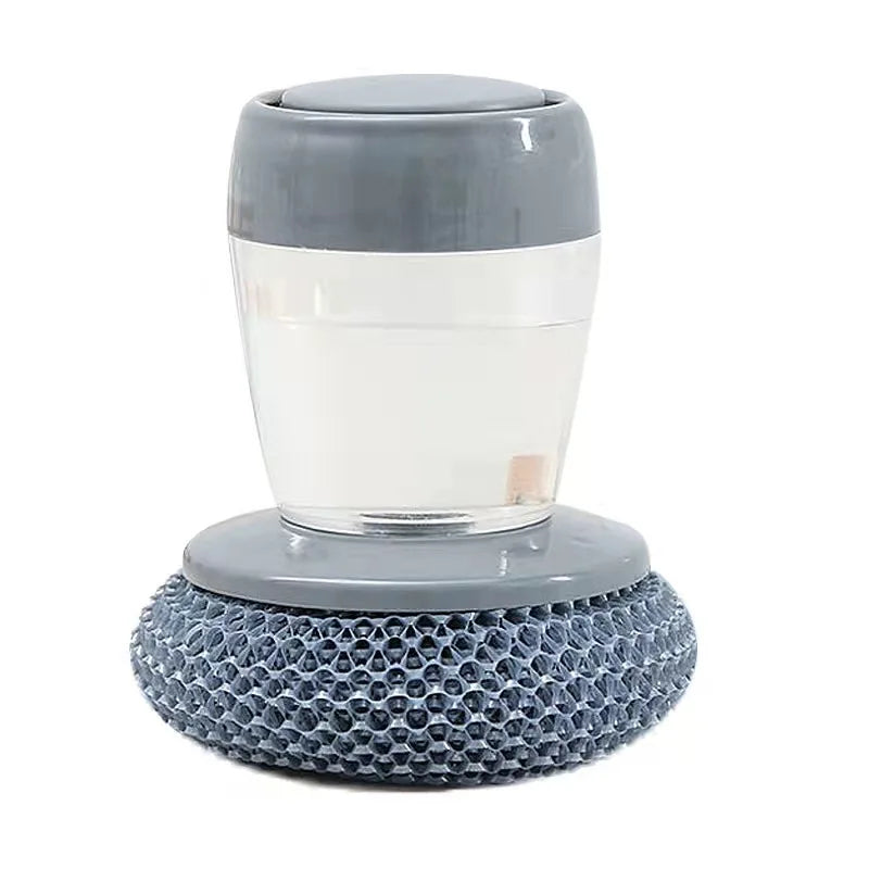 🔥50% OFF! 2 in 1 Soap Dispensing Palm Brush — Clean Dishes Without Dirty Hands ✨