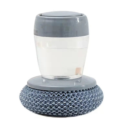 🔥50% OFF! 2 in 1 Soap Dispensing Palm Brush — Clean Dishes Without Dirty Hands ✨
