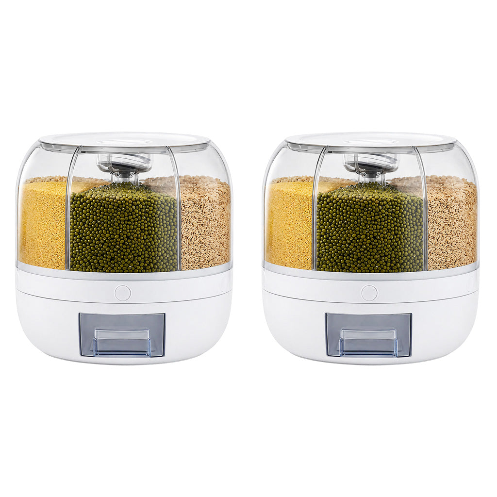 2 Packs   1 for Staples + 1 for Dried Spices. No odor mixing.