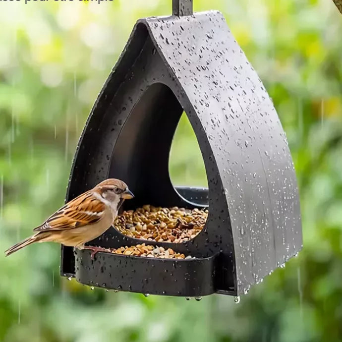 📢 55% off ⏰ Hanging bird feeder with roof – Easy observation, protected food & durable design! 🐦🌧️