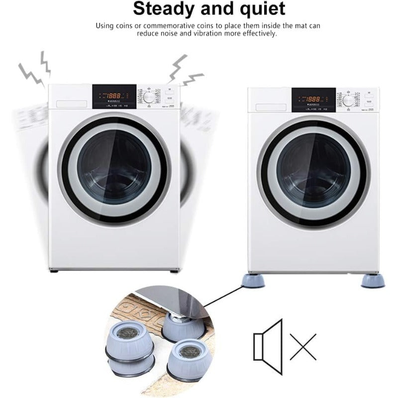 🔥50% OFF! No More Shaking & Noise – Anti-Vibration Washer Pads for Washers, Dryers & Furniture