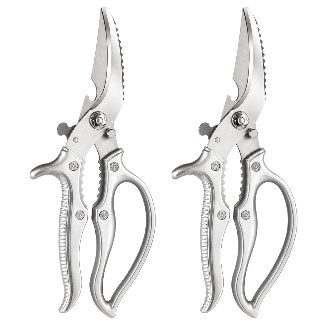 Utilo™ ✂️ 50% OFF NOW! 🔪 Heavy-Duty Multifunctional Kitchen Shears – 3Cr13 Stainless Steel, Ergonomic Grip & Safety Lock 🍗 (Offer)