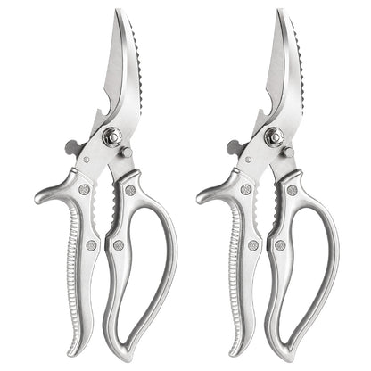 Utilo™ ✂️ 50% OFF NOW! 🔪 Heavy-Duty Multifunctional Kitchen Shears – 3Cr13 Stainless Steel, Ergonomic Grip & Safety Lock 🍗 (Offer)