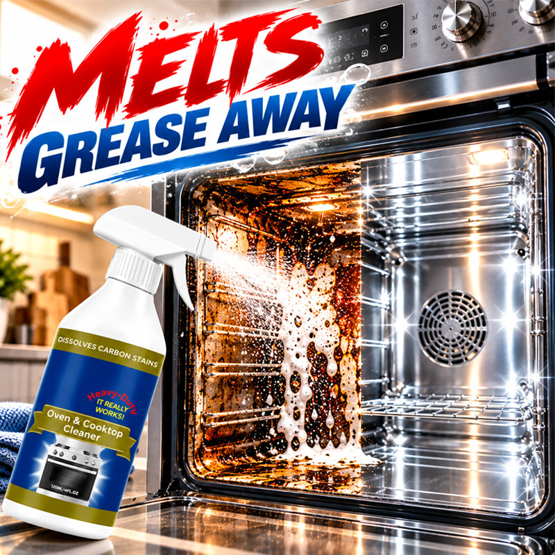 💥 LAST DAY SALE!!🌻Heavy Duty Oven & Cooktop Cleaner Spray