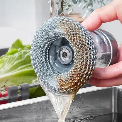 🔥50% OFF! 2 in 1 Soap Dispensing Palm Brush — Clean Dishes Without Dirty Hands ✨