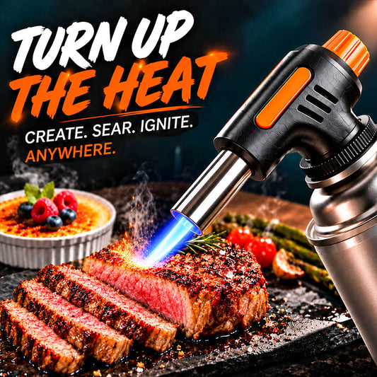 🔥LAST DAY SALE - 50% OFF🔥High-Power Culinary Torch – Steakhouse Sear at Home
