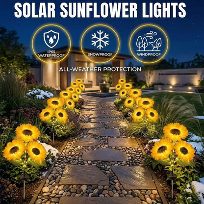Utilo™ Solar Sunflower Garden Lights