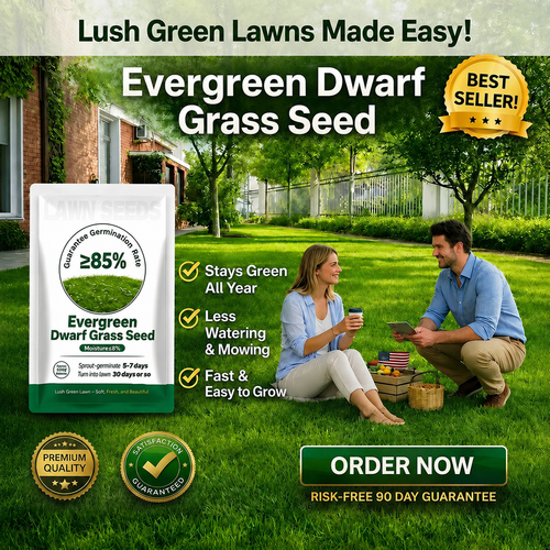 Utilo™ WeekendGreen™ Slow-Growing Lawn Seed