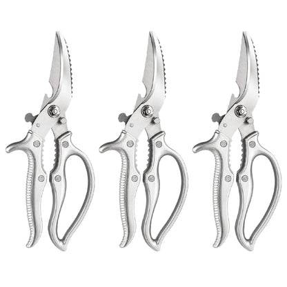 Utilo™ ✂️ 50% OFF NOW! 🔪 Heavy-Duty Multifunctional Kitchen Shears – 3Cr13 Stainless Steel, Ergonomic Grip & Safety Lock 🍗 (Offer)