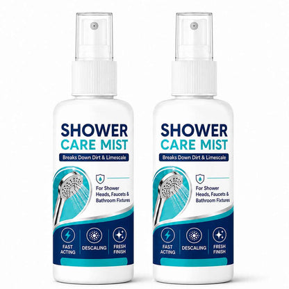 🚿✨Fast-Acting Shower Limescale Remover Spray – Dissolves stubborn mineral deposits & hard water stains. Restores water flow & shine – just spray & wipe! 🧼💪