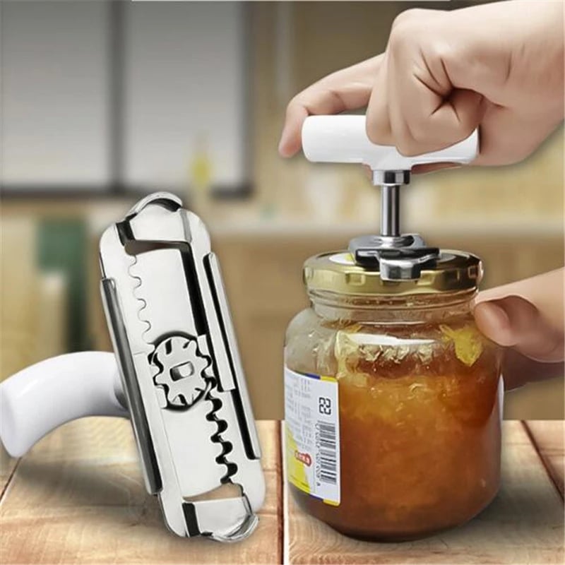 📢📢Last Day-50% OFF!!⏰ Utilo™ Stainless Steel Jar Opener & Bottle Lid Remover