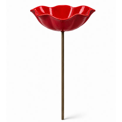 Utilo™ Metal Flower Garden Stake Bird Bath🎁Perfect Mother's Day Gift 50% OFF💖