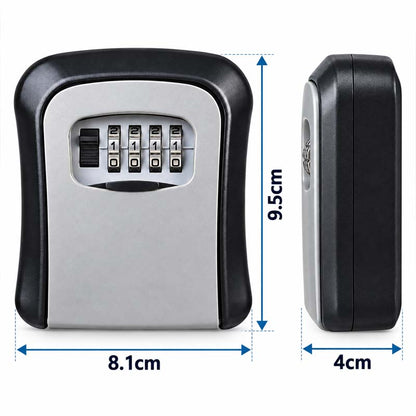 🔐 LIMITED‑TIME 50% OFF! 💐 Wall‑Mounted 4‑Digit Key Safe Box – Heavy‑Duty, Weather‑Resistant ✨