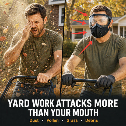 GardenShield™ Full-Face Outdoor Protection System