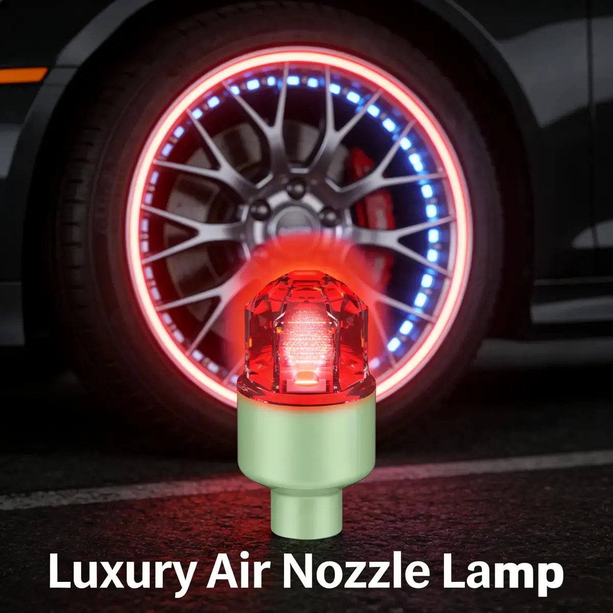 🥳2026 HOT SALE🥳 50% OFF! Motion-Activated LED Wheel Caps – Screw on & glow instantly! 🚗💨