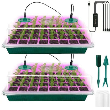 🥳 HOT SALE 2026 🥳 💞 50,000+ SOLD!🎉Seed starter trays with grow light (offer)
