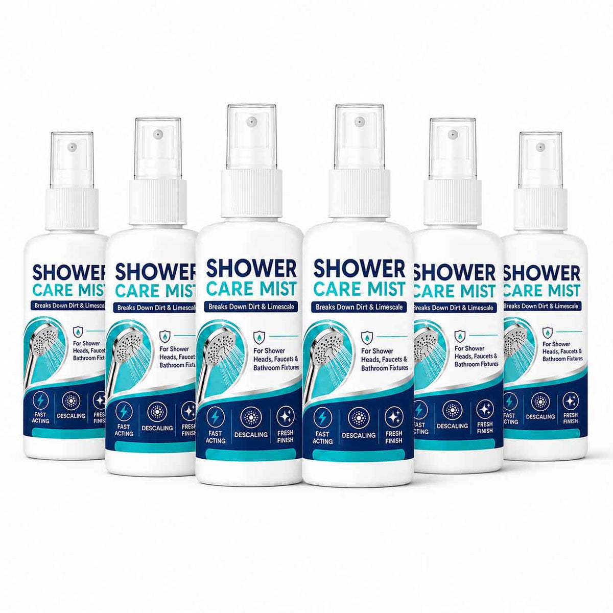 🚿✨Fast-Acting Shower Limescale Remover Spray – Dissolves stubborn mineral deposits & hard water stains. Restores water flow & shine – just spray & wipe! 🧼💪