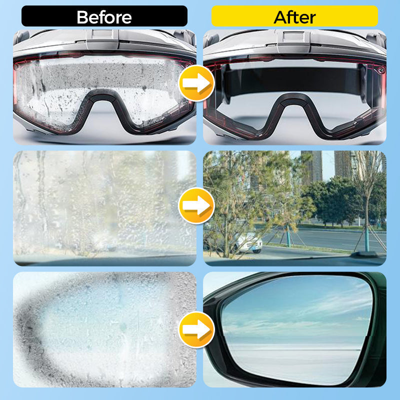 ❄️ Micromolecular Anti-Fog Coating Wiper – Keeps Your Windshield Clear & Fog-Free 🧽✨