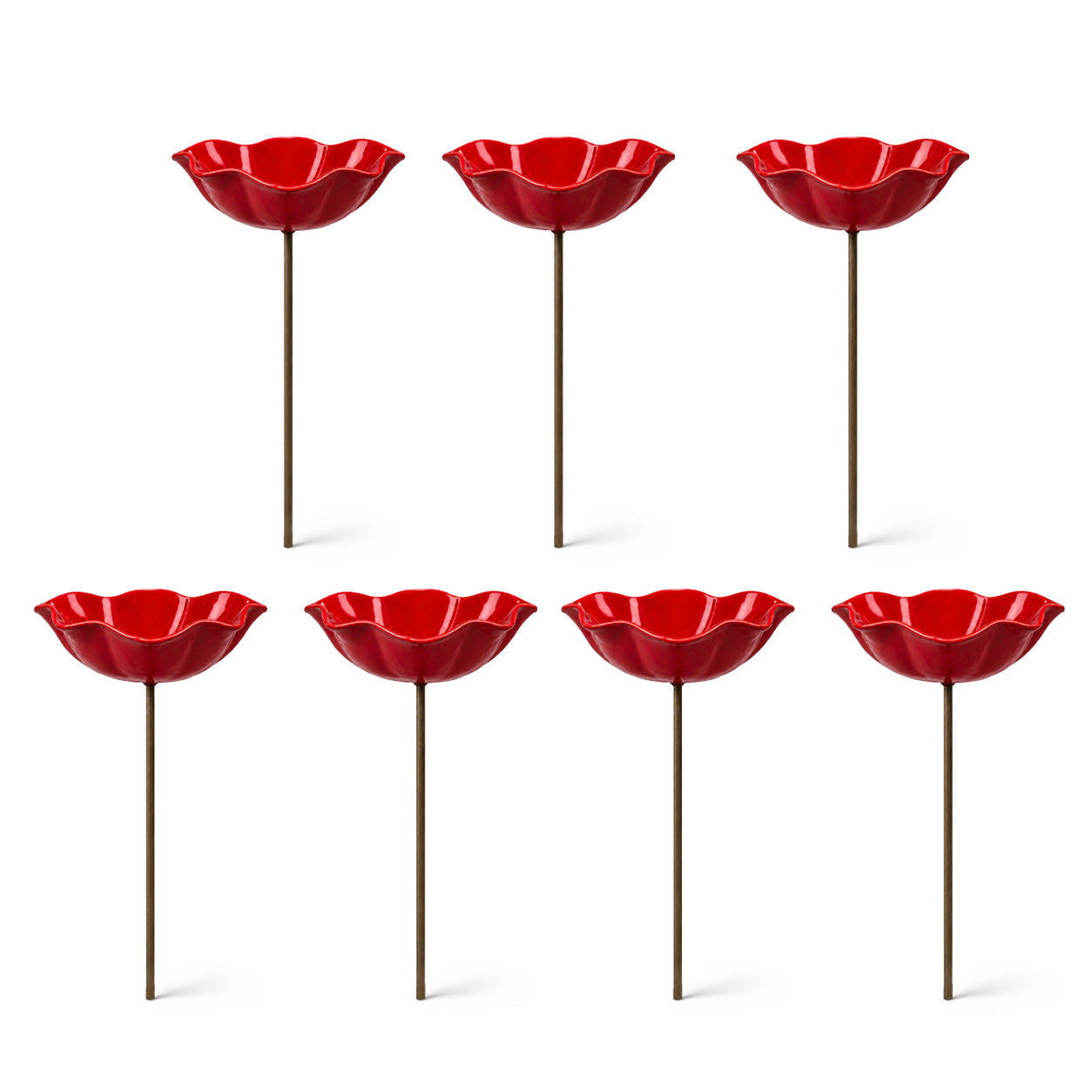 Utilo™ Metal Flower Garden Stake Bird Bath🎁Perfect Mother's Day Gift 50% OFF💖