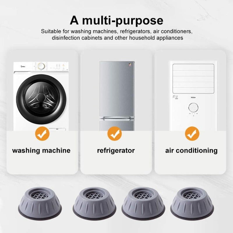 🔥50% OFF! No More Shaking & Noise – Anti-Vibration Washer Pads for Washers, Dryers & Furniture