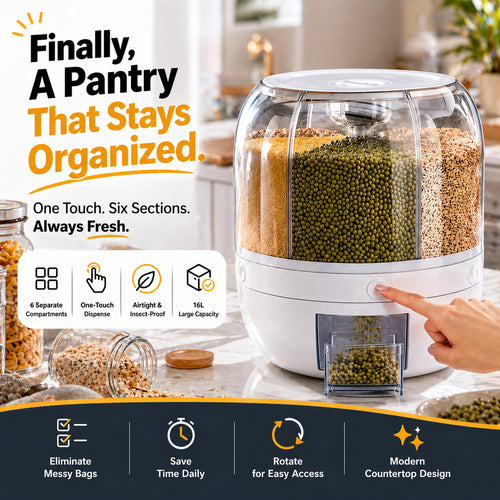 Utilo™ Ever-Fresh 6Kg Premium Family-Edition Dispenser
