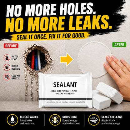 Utilo™ ✨Eco-friendly sealing mud 🥳-Buy more for better value (Offer)