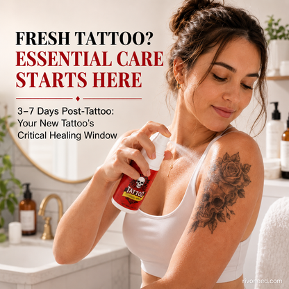 🎨 50% OFF | Tattoo Aftercare Moisturizing Spray 💧 Hydrating Mist for Vibrant & Healthy Ink (Offer)