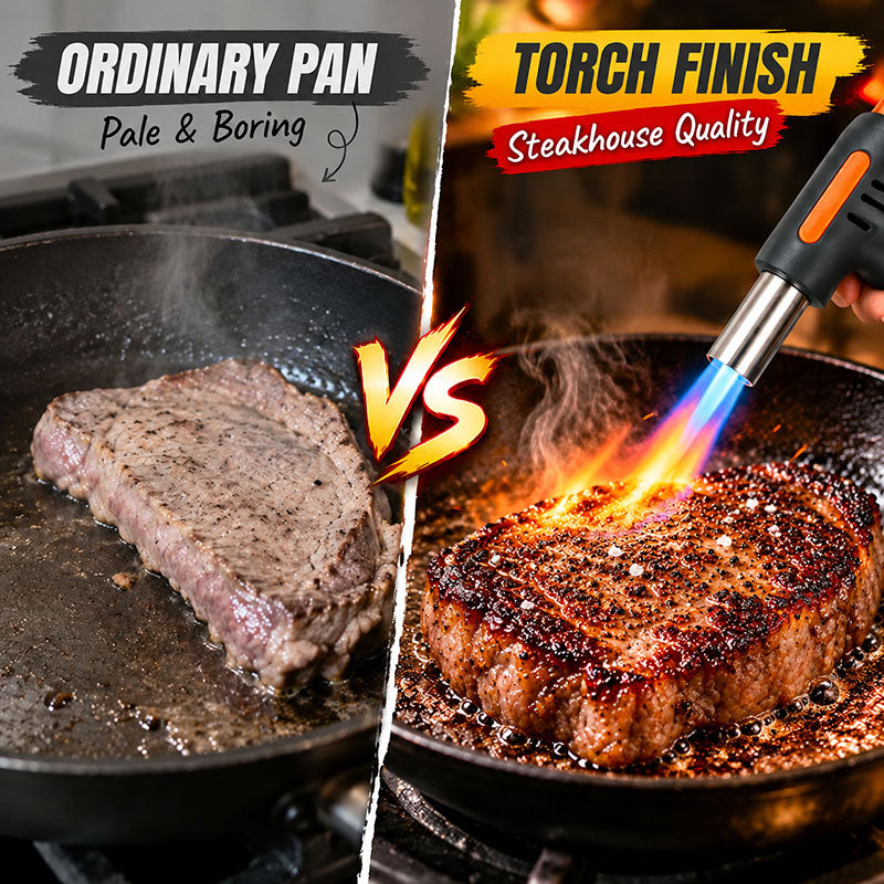 🔥LAST DAY SALE - 50% OFF🔥High-Power Culinary Torch – Steakhouse Sear at Home