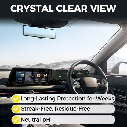 ❄️ Micromolecular Anti-Fog Coating Wiper – Keeps Your Windshield Clear & Fog-Free 🧽✨