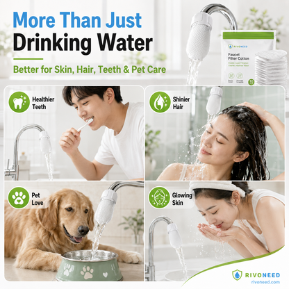 Anti-Splash Kitchen Faucet Cotton Filter for Sediment & Rust Removal (copy2)