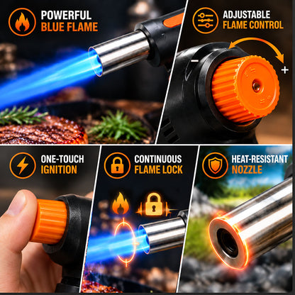 🔥LAST DAY SALE - 50% OFF🔥High-Power Culinary Torch – Steakhouse Sear at Home