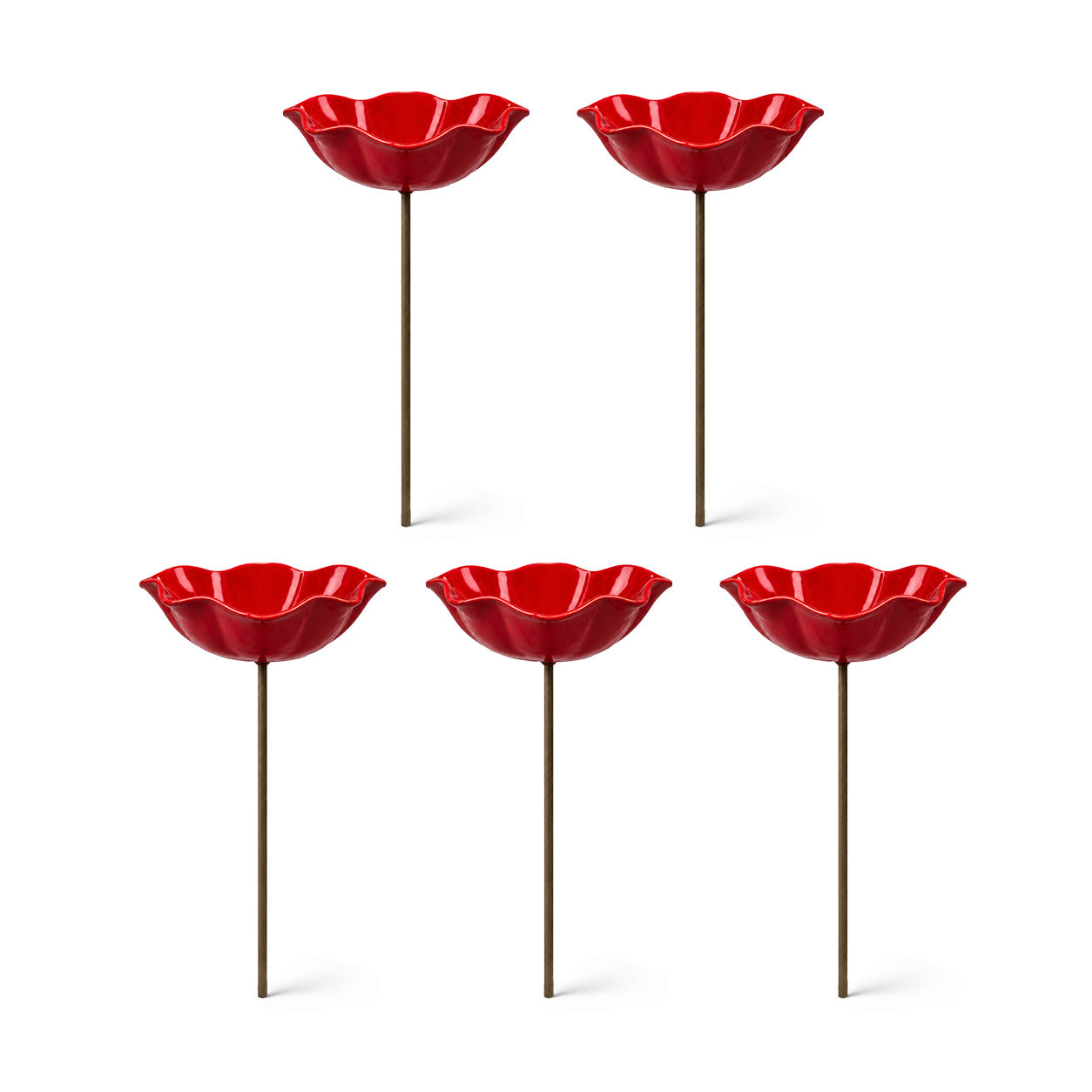 Utilo™ Metal Flower Garden Stake Bird Bath🎁Perfect Mother's Day Gift 50% OFF💖