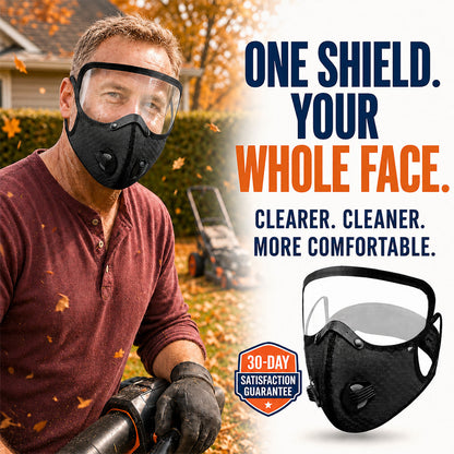 GardenShield™ Full-Face Outdoor Protection System