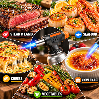 🔥LAST DAY SALE - 50% OFF🔥High-Power Culinary Torch – Steakhouse Sear at Home