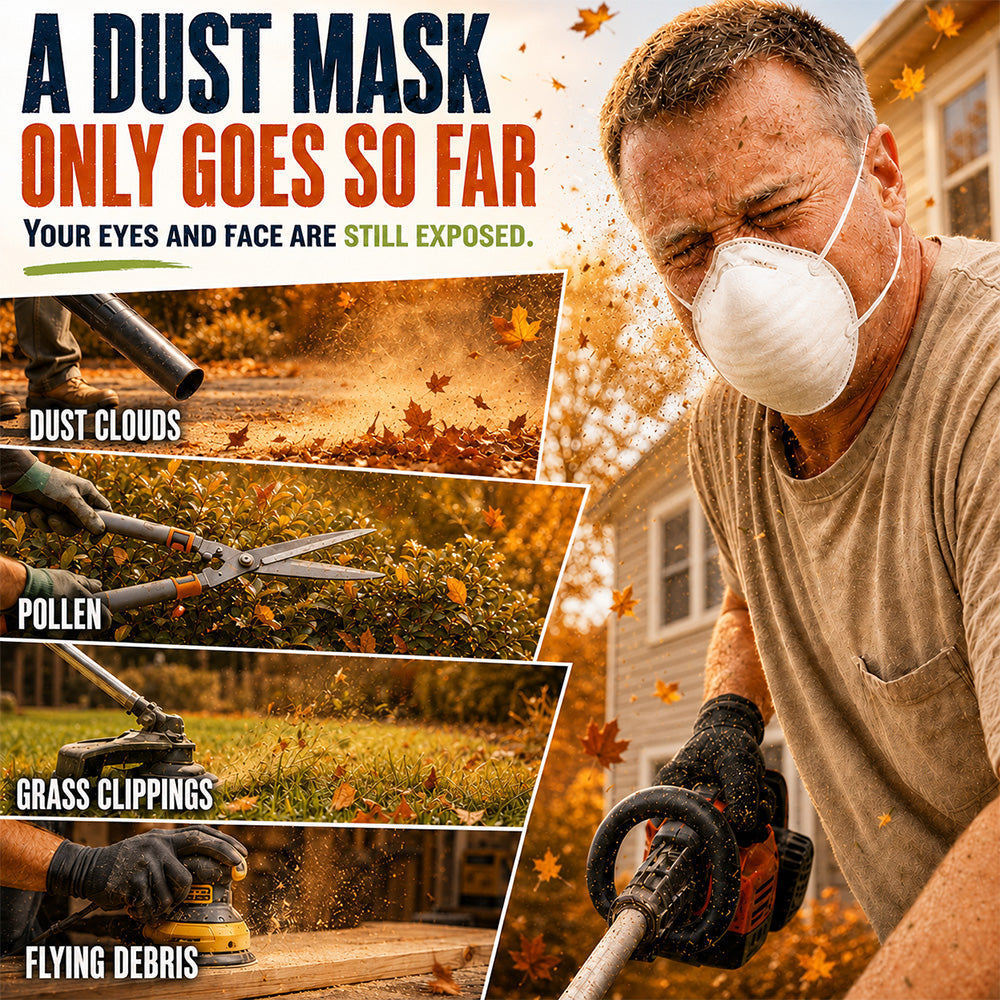 GardenShield™ Full-Face Outdoor Protection System