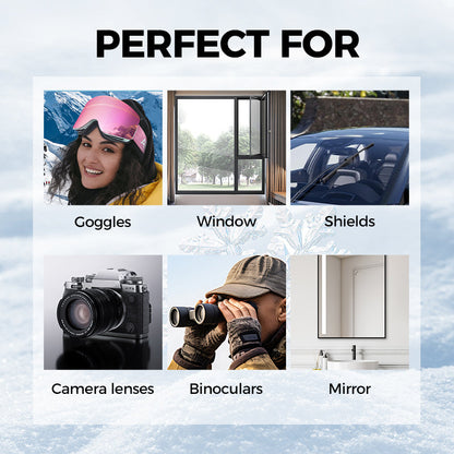 ❄️ Micromolecular Anti-Fog Coating Wiper – Keeps Your Windshield Clear & Fog-Free 🧽✨